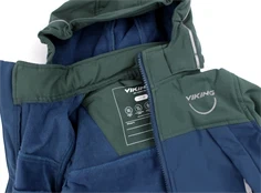 Viking dark green overgangsjakke soft shell